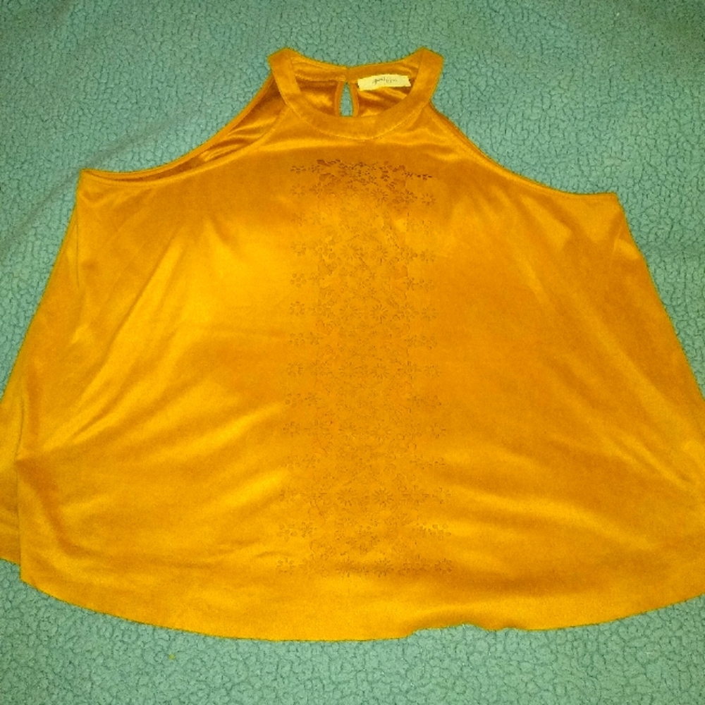 Beautiful Soul Gold Tank Top